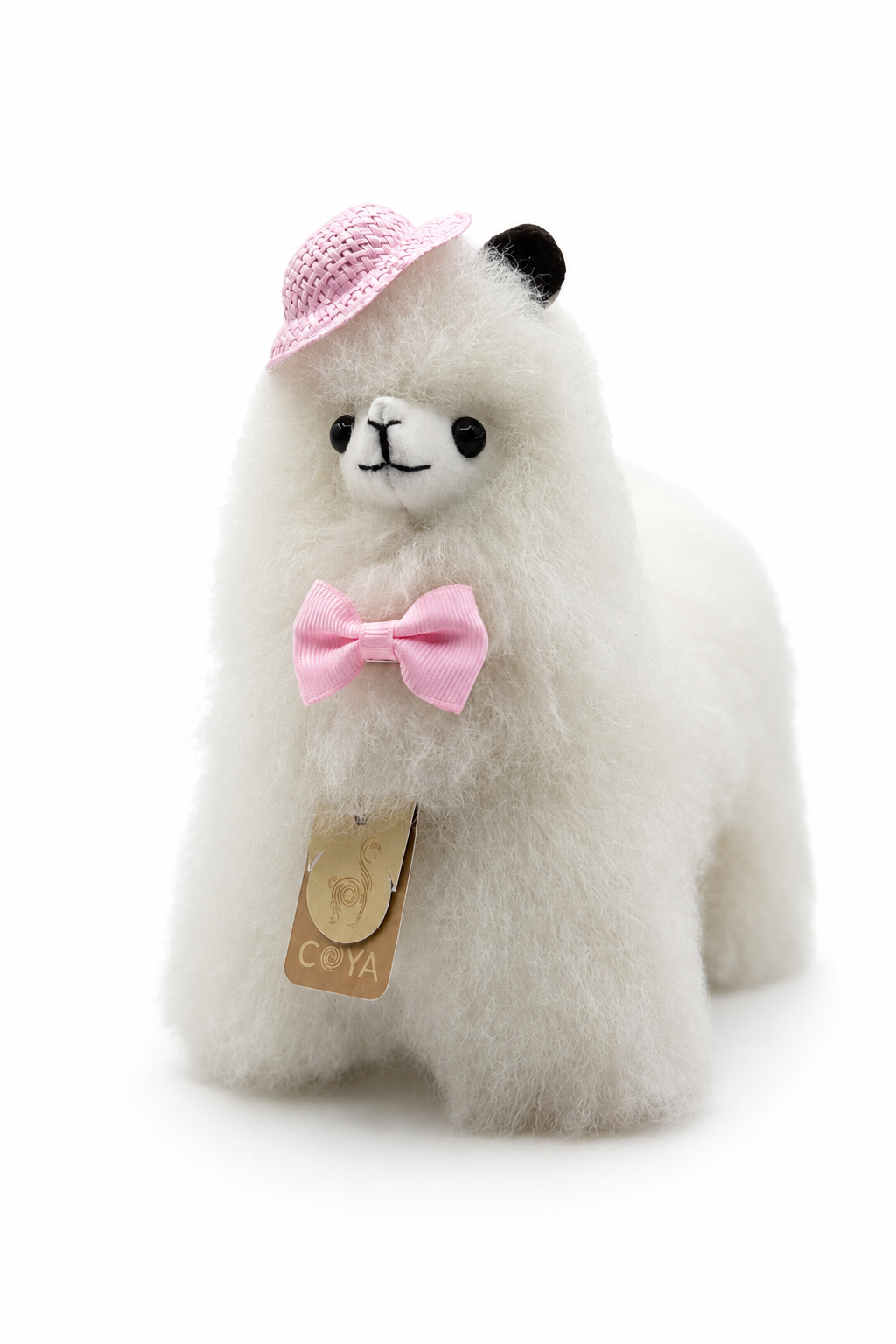 Alpaca Hat &amp; Bow Set