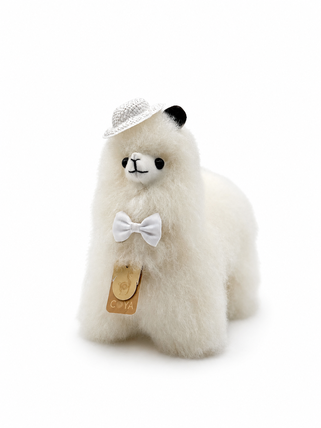Alpaca Hat &amp; Bow Set